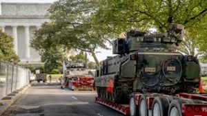 Panzer auf der Mall: Washington begeht Unabhängigkeitstag