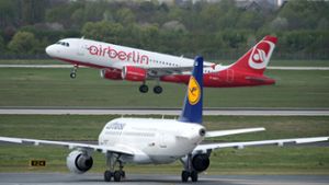 Streiks: Lufthansa-Chef fliegt Air Berlin