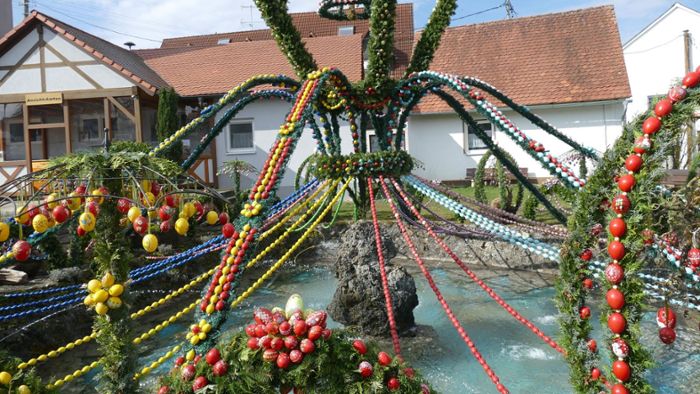Bildergalerie: Die schönsten Osterbrunnen in der Region