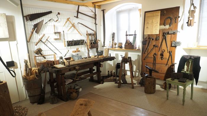 Museum zeigt Exponate des alten Handwerks
