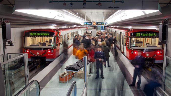 Schwelbrand stoppt Nürnberger U-Bahn