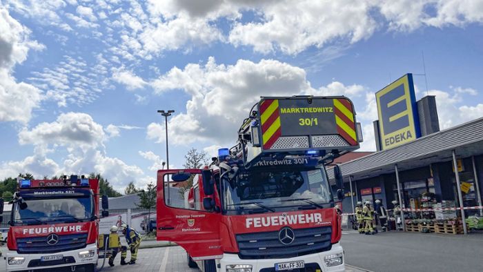 Supermarkt in Marktredwitz evakuiert