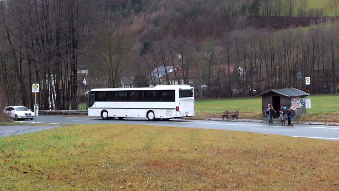 Testfahrt mit Bus in Escherlich gescheitert