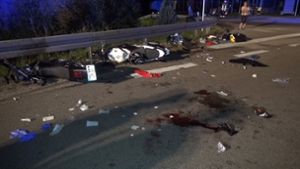 Zwei Motorradfahrer bei Unfall verletzt