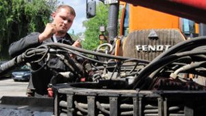 Auerbach: Viel Technik im Traktor