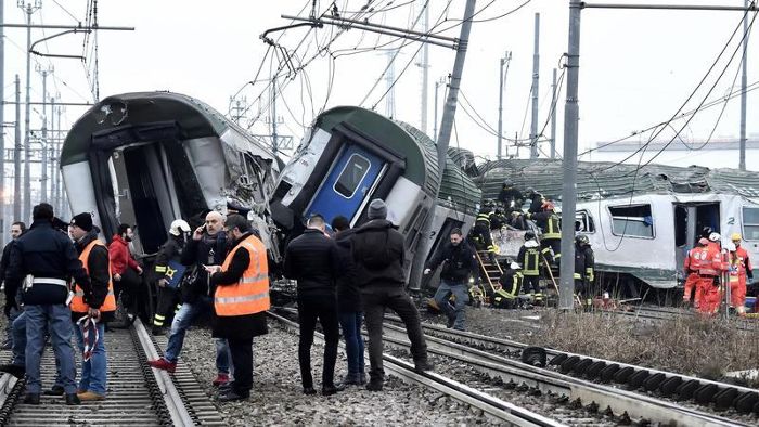 Drei Tote bei Zugunglück in Italien