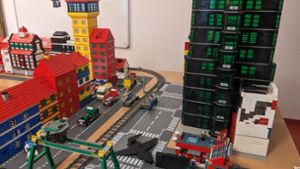 Kinder bauen in Bayreuth größte Lego-Stadt der Region
