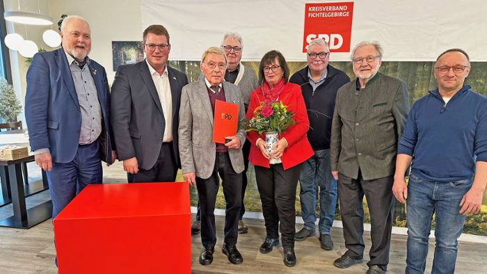 Horst Weidner seit 65 Jahren in der SPD