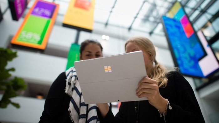 Microsoft eröffnet Deutschlandzentrale