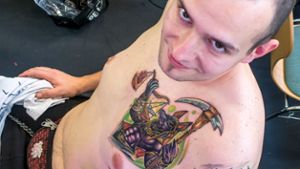 Tattoo-Convention: "Hör’ auf zu heulen"