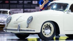 Porsche-Oldtimer beschädigt