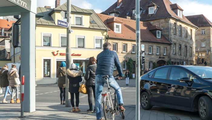 Am Sendelbach: Freie Fahrt für Radler
