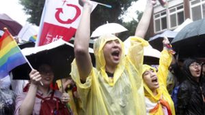 Taiwan führt als erstes asiatisches Land die Homo-Ehe ein