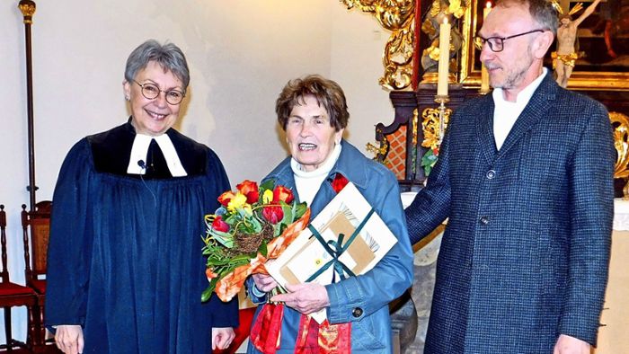 Frieda Graf war 42 Jahre lang die Frau an der Orgel