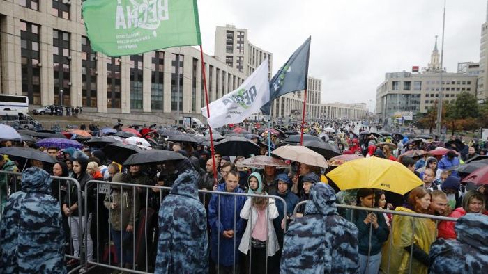 Kreml sieht in Moskauer Massenprotesten 