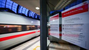 Streik legt Bahnverkehr in Franken lahm