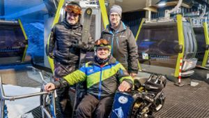 Paralympics-Star testet Skipiste am Ochsenkopf