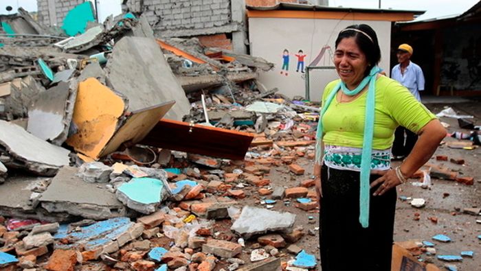 Hunderte Tote bei Erdbeben in Ecuador