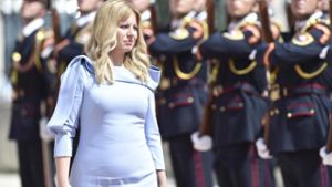 Neue slowakische Präsidentin Caputova tritt ihr Amt an