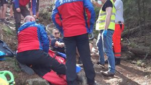 Kösseine-Gebiet: Bergwacht rettet schwer verletzten Mountainbiker