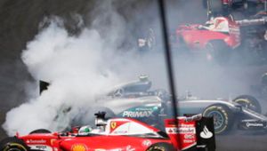 Desaster: Rosberg-Unfall, Hamilton-Aus