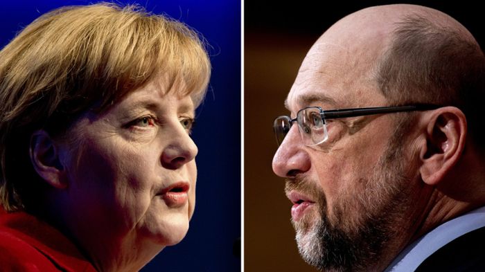Duell Merkel-Schulz mit App bewerten