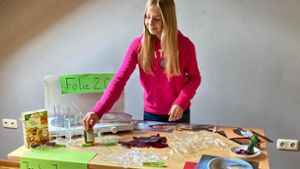 Schülerin findet clevere Folien-Lösung