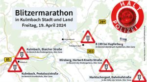 Blitzermarathon: Hier wird in Kulmbach geblitzt